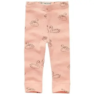 Sproet & Sprout Baby legging swan print