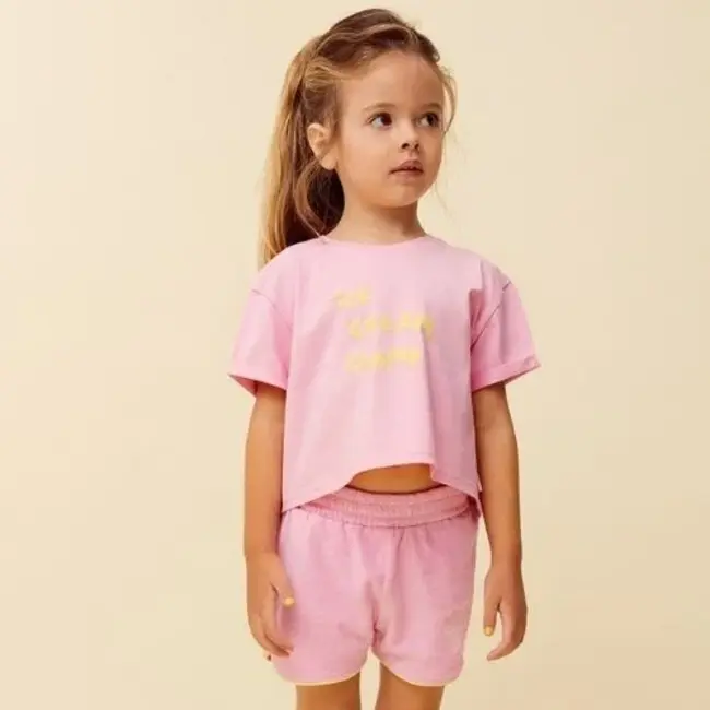 Sproet & Sprout Terry sport shorts pink