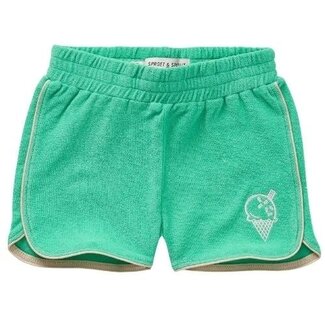 Sproet & Sprout Terry sport shorts green
