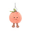 Jellycat Amuseables Peach Bag Charm