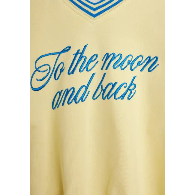 Mini Rodini To the moon emb sweatshirt