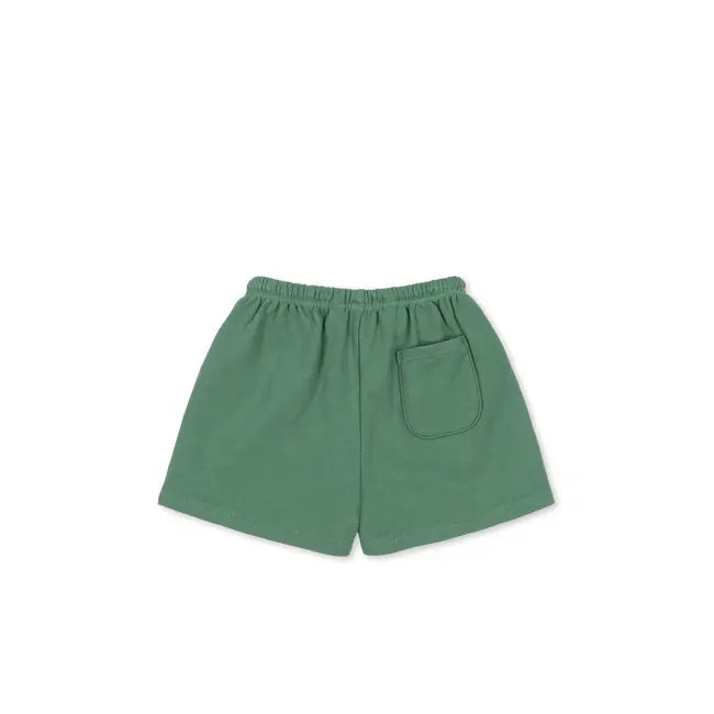 Konges Slojd SPOTTY SWEAT SHORTS DARK IVY