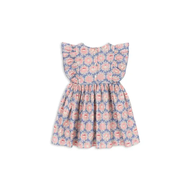 Konges Slojd KIM FRILL DRESS GOTS SNACK TIME