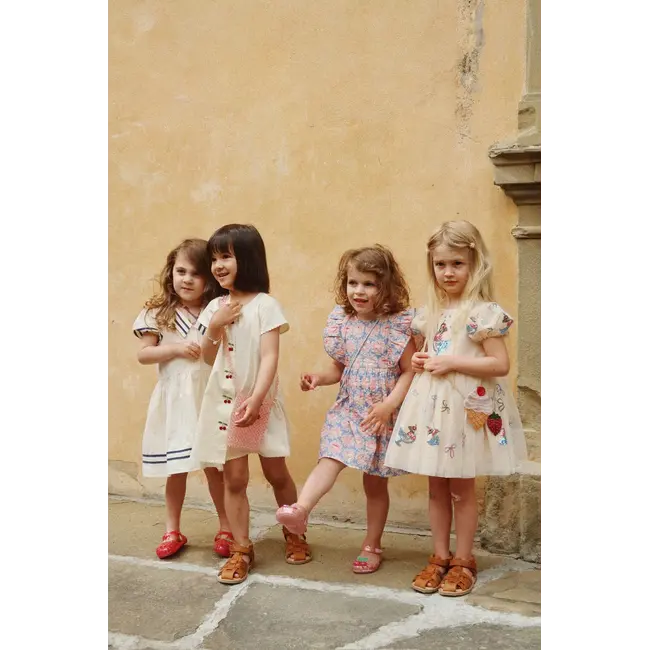 Konges Slojd KIM FRILL DRESS GOTS SNACK TIME