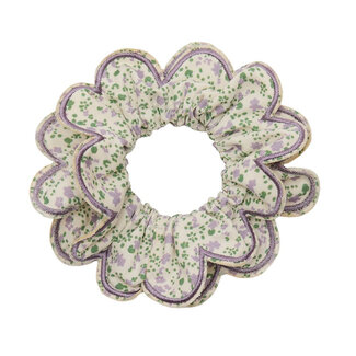 Mimi & Lula SCALLOPED FLORAL SCRUNCHIE