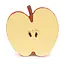 Oli & Carol Bijt- en badspeeltje - Pepita the Apple plak