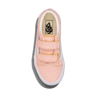 Vans Old Skool V Glitter Apricot Glow