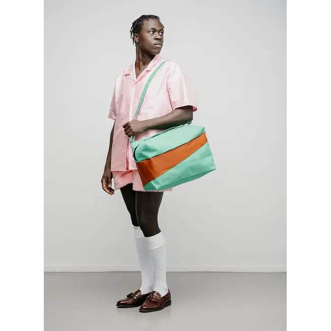 SUSAN BIJL The New 24/7 Bag Holly Green & Cinnamon One Size