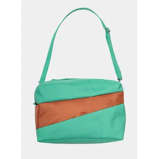 SUSAN BIJL The New 24/7 Bag Holly Green & Cinnamon One Size