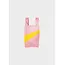 SUSAN BIJL The New Shopping Bag Pink Panther & Sunflower Small