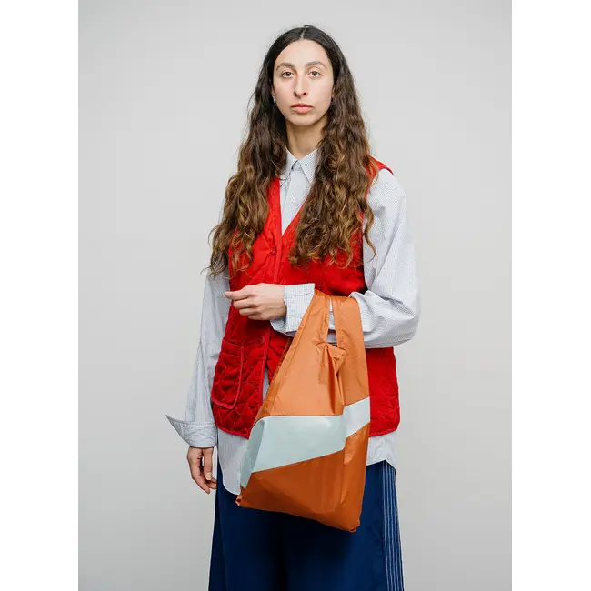 SUSAN BIJL The New Shopping Bag Cinnamon & Surf Spray Medium