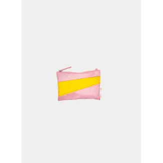 SUSAN BIJL The New Pouch Pink Panther & Sunflower Small