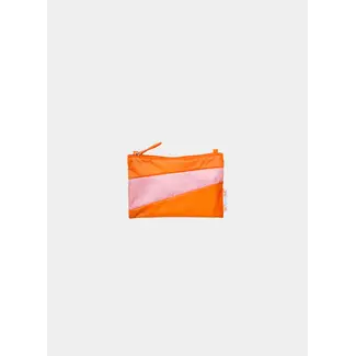 SUSAN BIJL The New Pouch Orange & Pink Panther Small