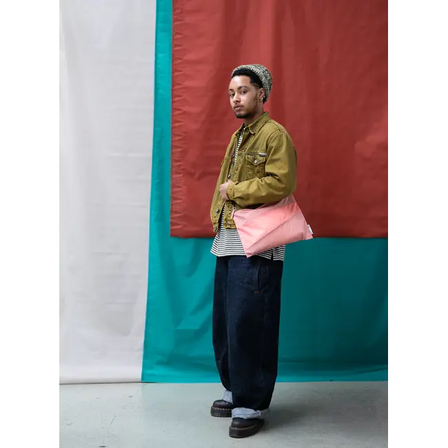 SUSAN BIJL The New Pouch  Try & Coral Large