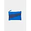 SUSAN BIJL The New Pouch  Blue & Navy  Medium