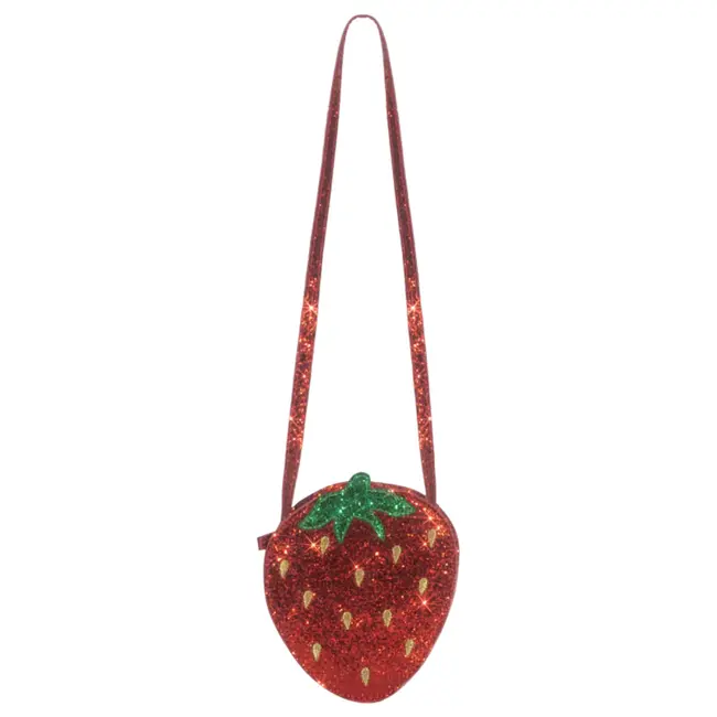 Konges Slojd TUT STRAWBERRY SHOULDER BAG cherry