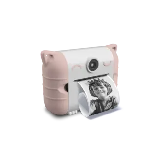 Kidywolf KIDYPRINT Fototoestel met thermische printer roze