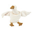 Senger Naturwelt Cuddly animal Goose large | white