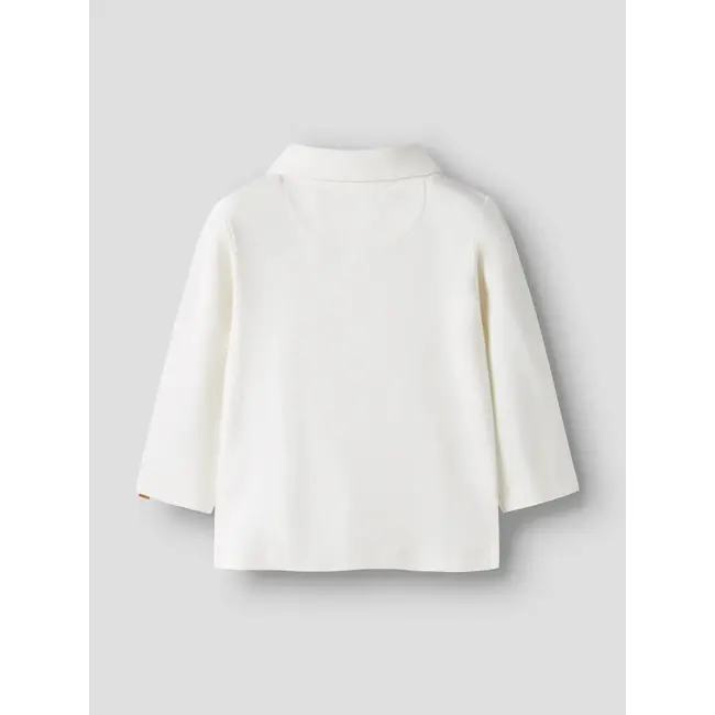 Lil' Atelier NBMFUNDO LS SLIM TOP LIL Coconut Milk