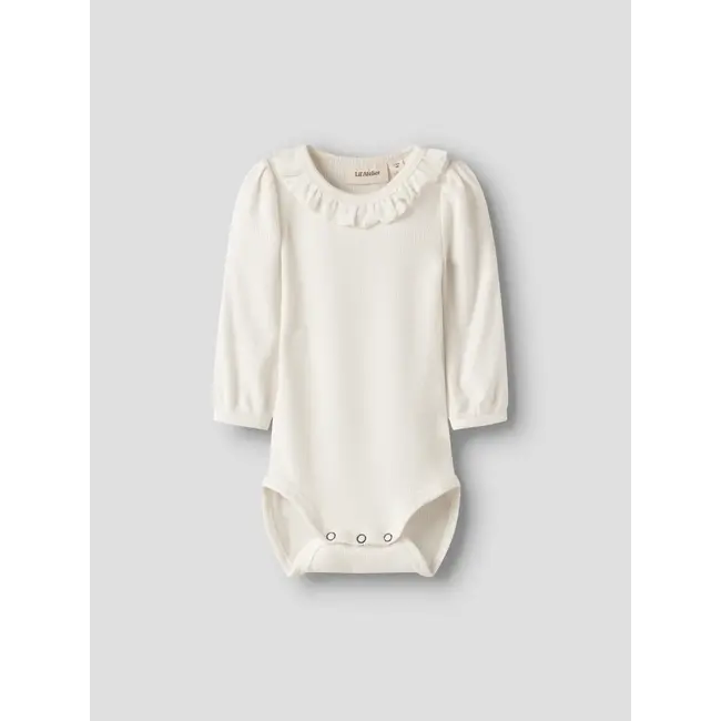 Lil' Atelier NBFFRIJO LS SLIM BODY LIL Coconut Milk