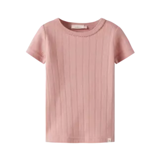 Lil' Atelier NMFFALINA SS SLIM TOP LIL Misty Rose
