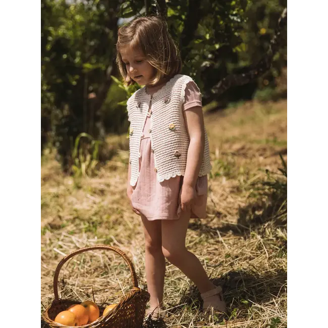Lil' Atelier NMFFLORA KNIT VEST LIL