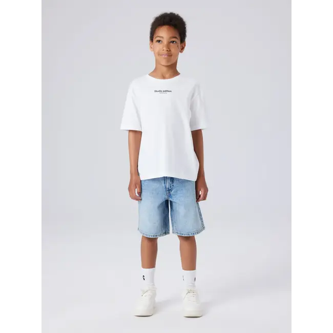 Name it NKMRYAN REG L DNM SHORTS 6750-DM NOOS Light Blue Bleached Denim