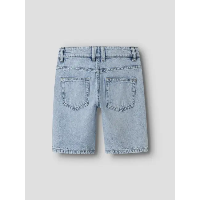 Name it NKMRYAN REG L DNM SHORTS 6750-DM NOOS Light Blue Bleached Denim