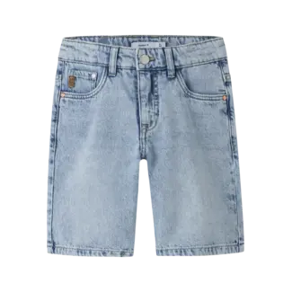 Name it NKMRYAN REG L DNM SHORTS 6750-DM NOOS Light Blue Bleached Denim