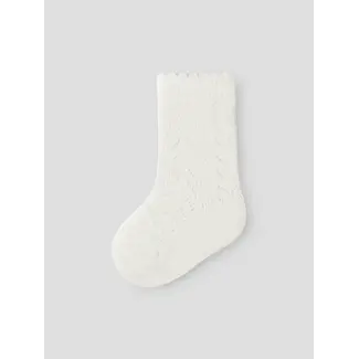 Lil' Atelier NBFHERDA KNEE SOCK LIL Coconut Milk