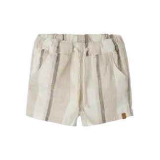 Lil' Atelier NBMFIBERT LOOSE SHORTS LIL  Coconut Milk