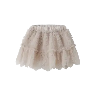 Lil' Atelier NMFFAUNA TULLE SKIRT LIL Pumice Stone