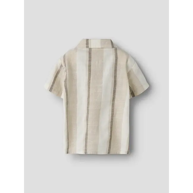 Lil' Atelier NBMFIBERT SS LOOSE SHIRT LIL Coconut Milk