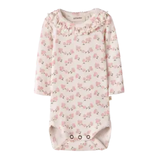 Lil' Atelier NBFGAGO KIS LS SLIM BODY LIL Coconut Milk HYDRANGEA