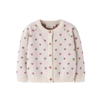 Lil' Atelier NMFSARAN LS KNIT CARD HEART LIL