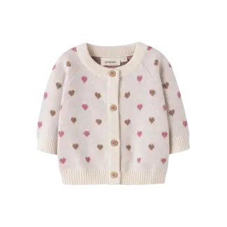 Lil' Atelier NBFSARAN LS KNIT CARD HEART LIL 2
