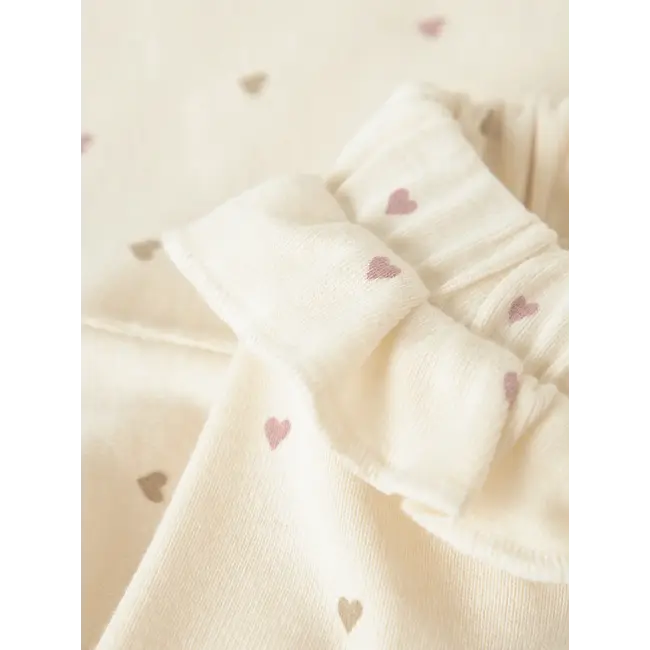 Lil' Atelier NBFLALO TAI SLIM LEGGING LIL turtledove heart