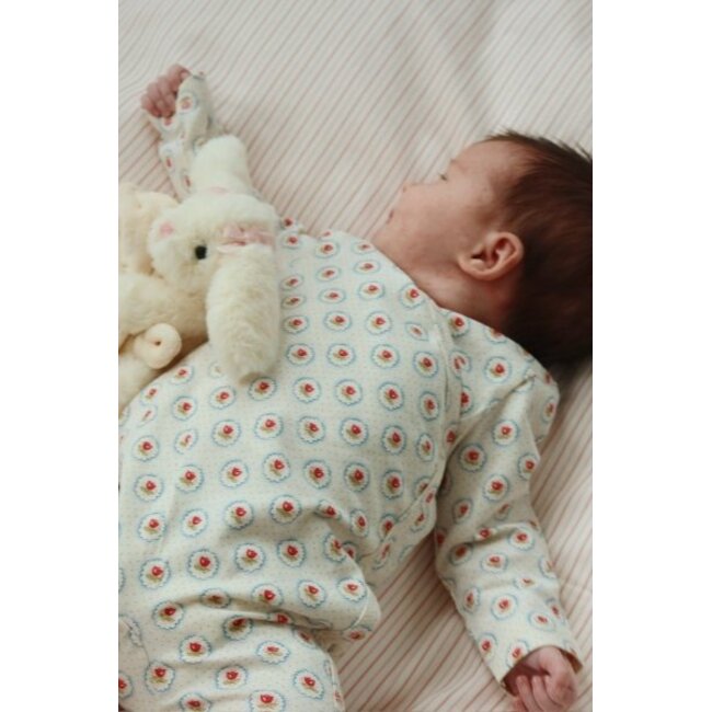 Konges Slojd BASIC NEWBORN ONESIE GOTS MIRAGE