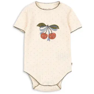 Konges Slojd MINNIE SS BODY GOTS MINNIE COEUR