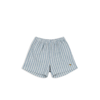 Konges Slojd ELLIOT SHORTS GOTS TRIO BLEU STRIPE