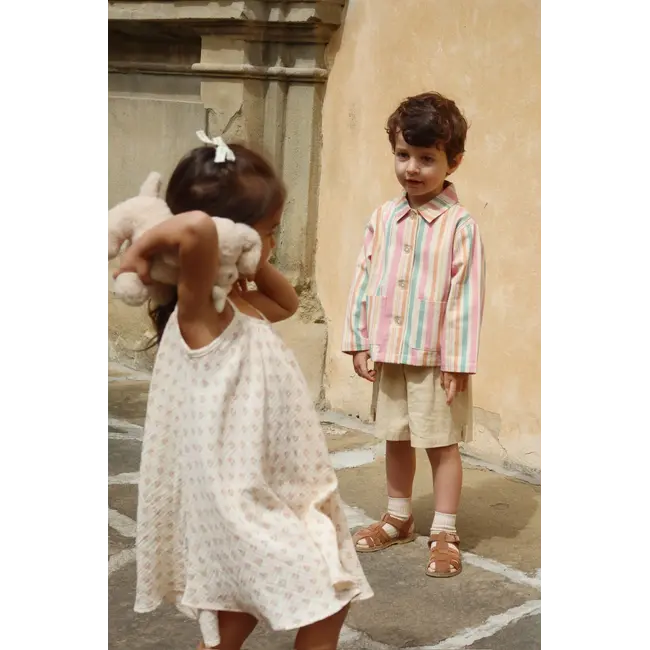 Konges Slojd FRANZEN LINEN SHORTS SEA MIST