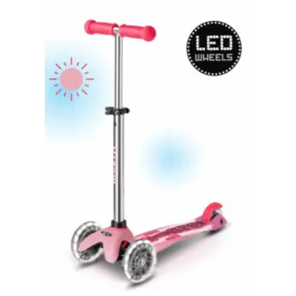 Micro Step Mini Micro step Deluxe - Roze glow LED plus