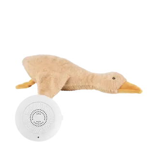 Flow Amsterdam Liva Brown - Rechargeable heartbeat comforter