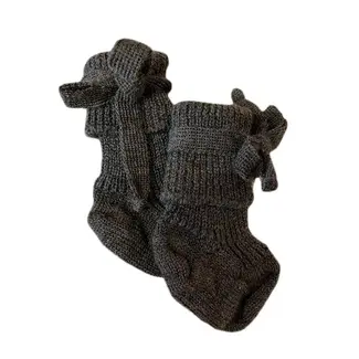 Hirsch natur Striksokjes bruin melange