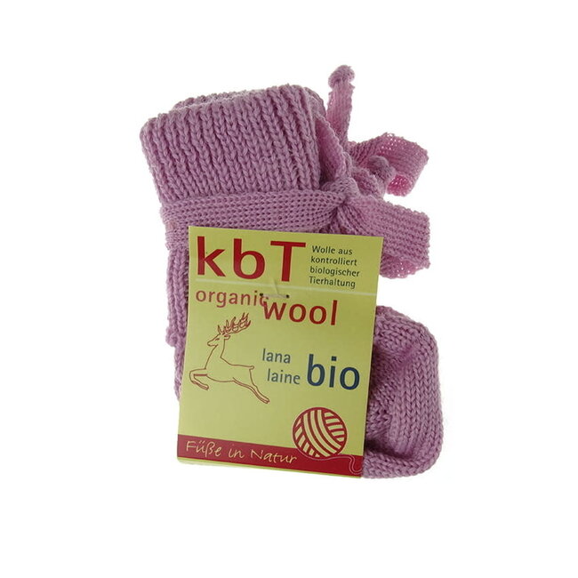 Hirsch natur Striksokjes roze melange