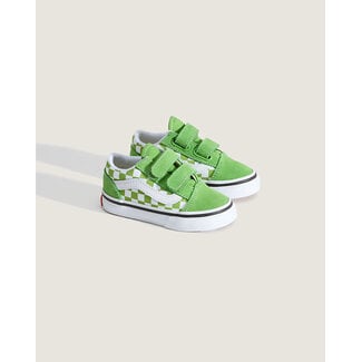 Vans Old Skool V Check Lime Burst