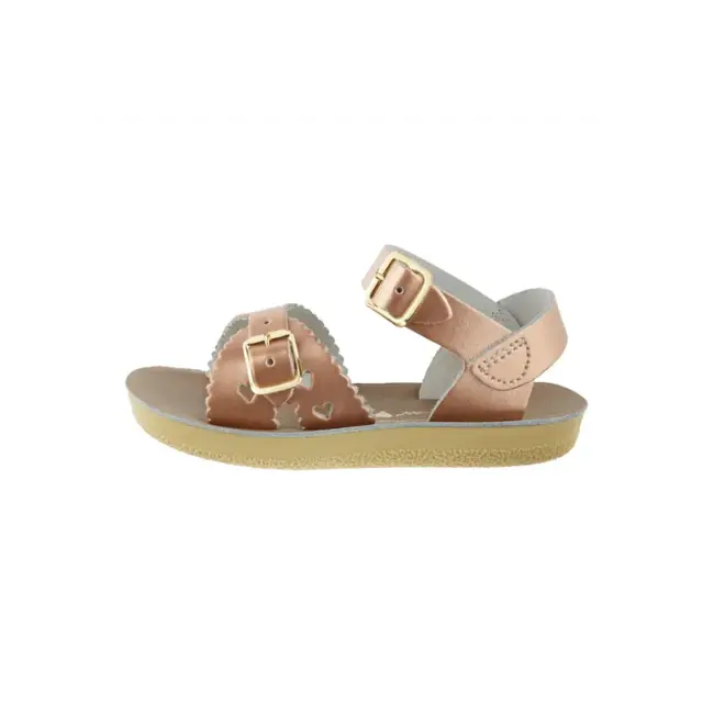Salt Water Sandals sweetheart Rose Gold