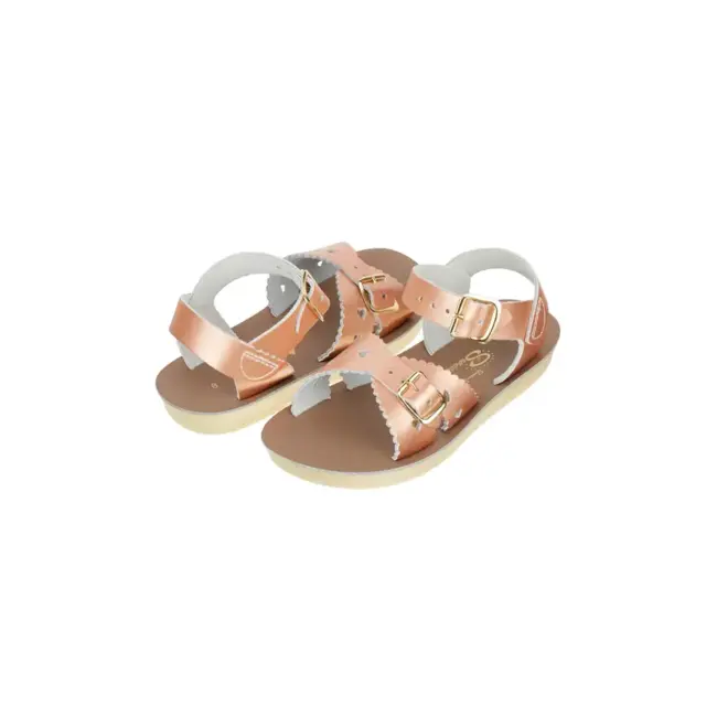 Salt Water Sandals sweetheart Rose Gold