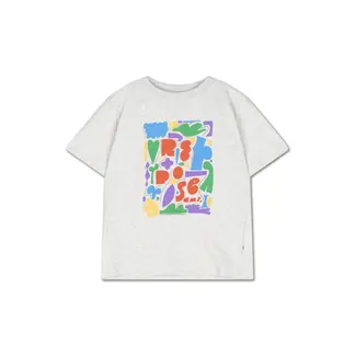 Repose AMS 56. boxy tee light mixed cream