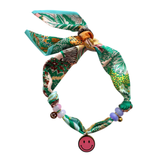 ByMelo Bandana ketting smiley